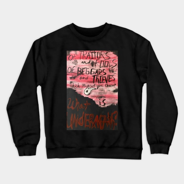 Darkest part of me Crewneck Sweatshirt by PixieGraphics